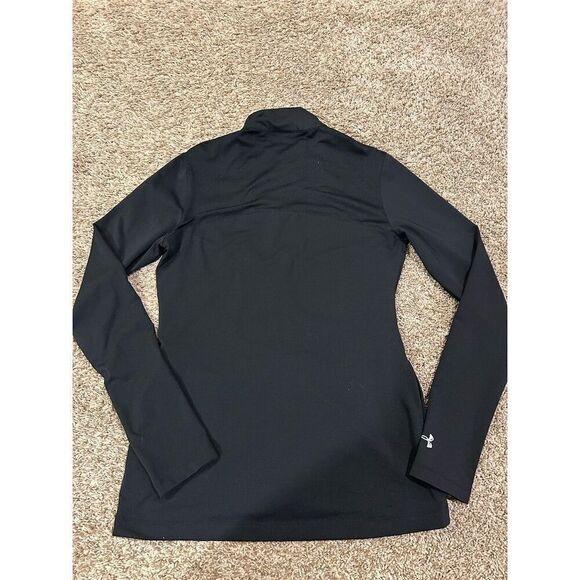 Under Armour Women's Full Zip Black Jacket Size S Standard Casual Long Sleeve - Picture 5 of 7